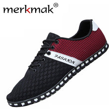 New 2017 Men Shoes Leisure Mesh Shoes Casual Men's Flats Breathable Footwear Spring Summer Male Footwear Drop Shipping LS196