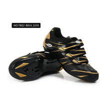 TIEBAO Carbon Nylon-fibreglass Road Sports Ciclismo Shoes Road Bike Cycle Soles Bicycle Riding Athletic Cycling Shoes